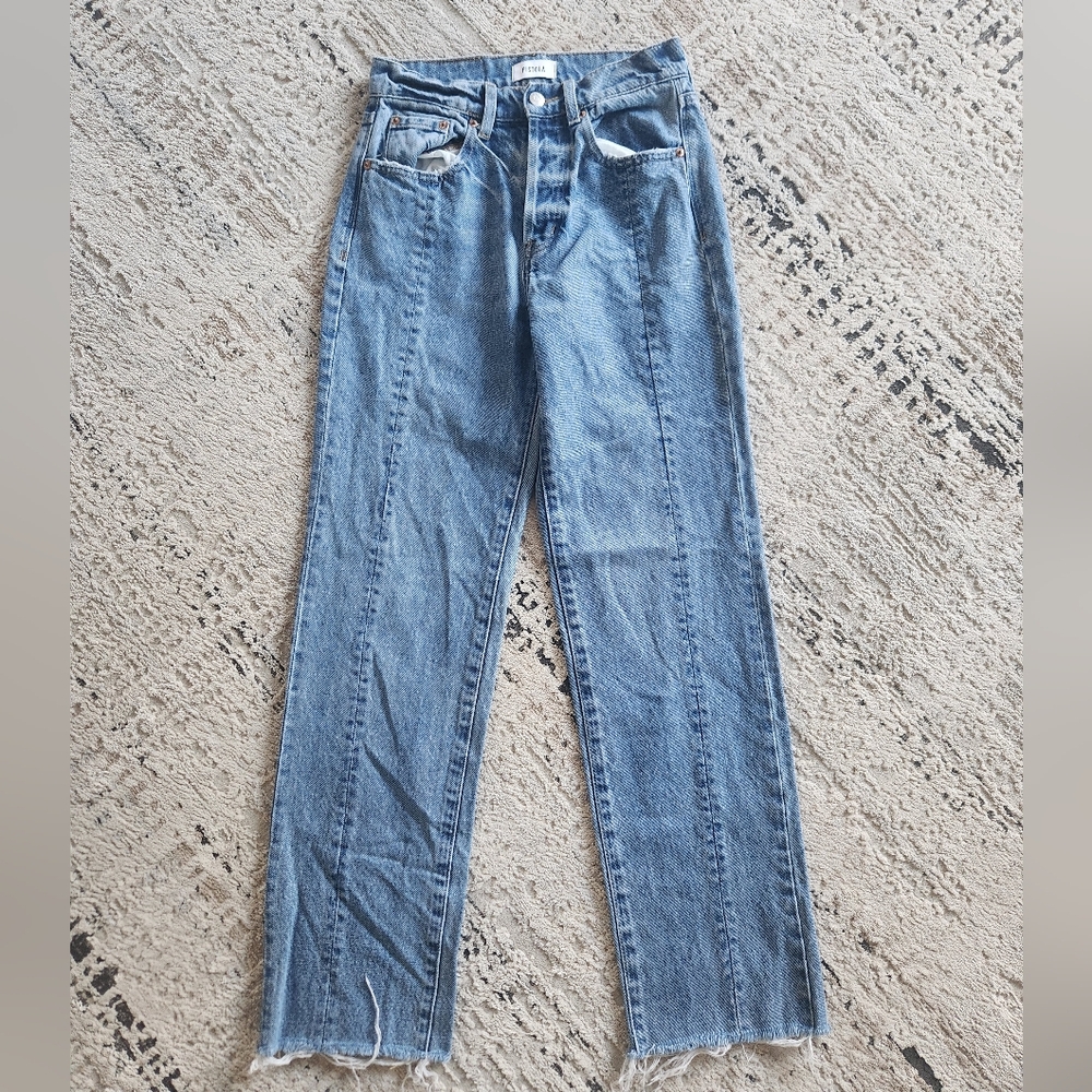 Pistola Cassie Super High Rise Straight Jeans - Picture 2 of 4